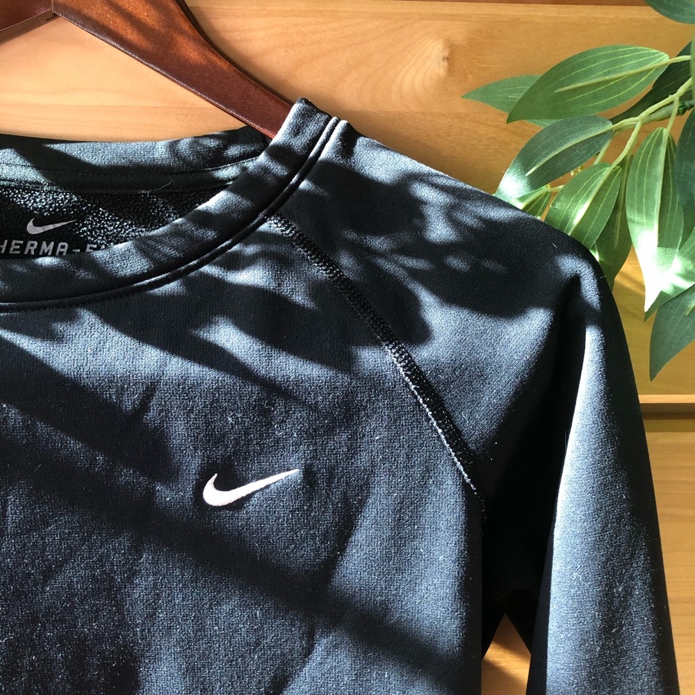 Classic Black Nike Crewneck